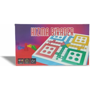 Karton Kızma Birader Oyunu - Her Yaş Için Klasik Ekonomik Oyun - 21X21CM