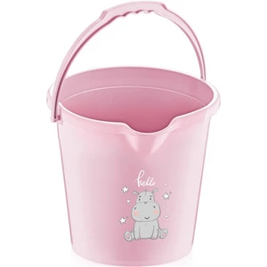 Baby Jem Bebek Banyo Kovası Mat Pembe