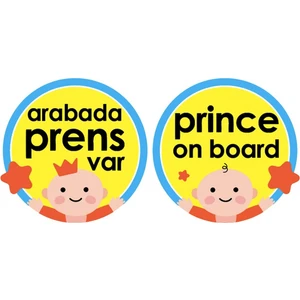 Baby Jem Arabada Prens Var Mavi