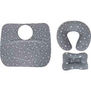 Sevi Bebe Emzirme Seti 3lü Gri Yıldız