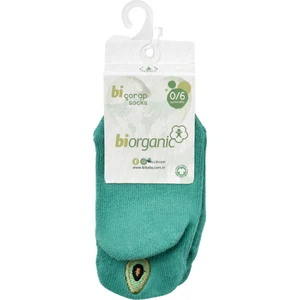 Organik Çorap Soket Sneakers Cute Mint