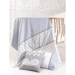 Bebek Nevresim Takımı Fox Mavi