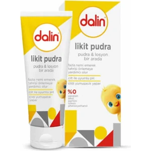Likit Bebek Pudrası - Talk İçermeyen, Hipoalerjenik ve Hassas Ciltler için Doğal İçeriklerle Formüle Edilmiştir, 100 ml