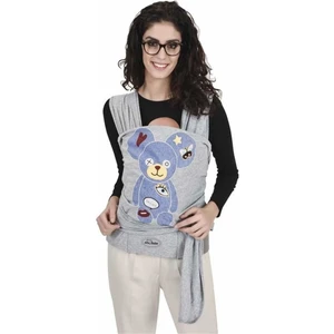 Sevi Bebe Bel Destekli Giymeli Sling Gri