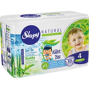 Natural Külot Bebek Bezi 4 Beden Maxi 7-14 kg 30lu