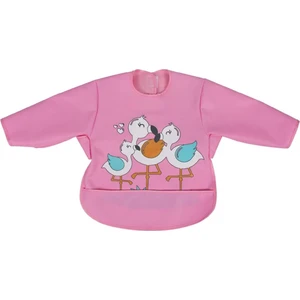Sevi Bebe Kollu Mama Önlüğü Flamingo