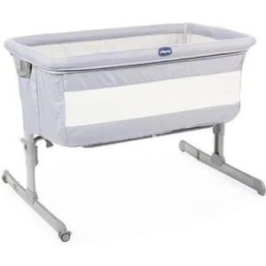 Next2me Anne Yanı Beşik Crib Grey