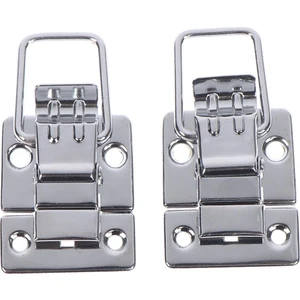 Betty Becky 2 Adet Paslanmaz Çelik Krom Geçiş Mandalı Göğüs Kutusu Kasa Bavul Aracı Toka Mpj (Yurt Dışından)