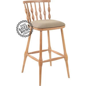 Kozza Home Drop Bar Sandalye Meşe Eskitme - 75 cm