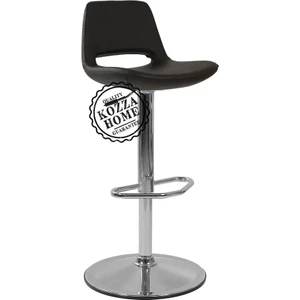 Kozza Home Krom Amortisörlü Bar Sandalye