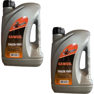 2 Adet 3 Litre Motorlu Testere Zincir Yağı  Bıçkı Yağı