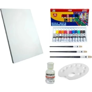 Guaj Boya Seti 35X50 Tuval Boyama Seti