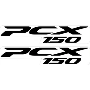 Pcx 150 Etiket Seti Siyah