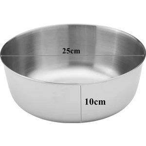 Çelik 25 cm Kase Forgione Design