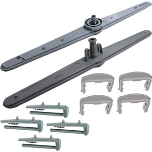 Demir Teknik Arçelik 6230H Bulaşık Makinesi Alt Üst Fıskiye Sepet Tutucu Stoper Takımı