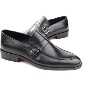 2472 Erkek Klasik Kösele Taban Günlük Deri Ayakkabı