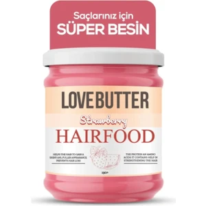 Love Butter Strawberry & Watermelon Hair Food, Çilek & Karpuz Saç Maskesi 190 ml
