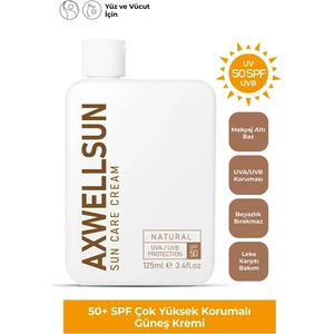 3'lü Fırsat Paketi 50 Spf+ Leke Karşıtı Nemlendirici Makyaj Baz Altı Yüksek Koruma Güneş Kremi 125ML