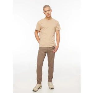 U.S. Polo Assn. Normal Bel Normal Paça Slim Fit Vizon Erkek Pantolon MICEL23K