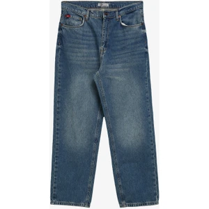 Lee Cooper Clara Normal Bel Normal Kesim Düz Paça %100 Pamuk Mavi Kadın Jean Pantolon