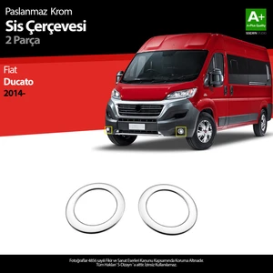 Fiat Ducato Krom Sis Farı Çerçevesi 2 Prç 2014 Üzeri A+ Kalite