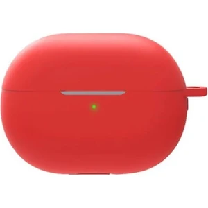Casestreet Huawei Freebuds Pro 3 Kılıf Model Uyumlu Mat Silikon Soft Kancalı Sf7 Kırmızı