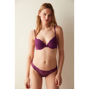 Crash Dantelli Siyah Sütyen