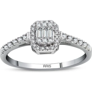 Ariş Pırlanta Pırlanta Baget Modern Tasarım Yüzük