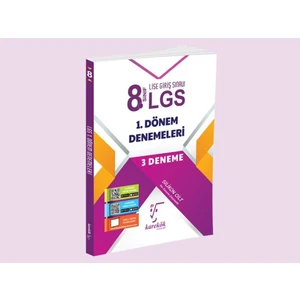 Karekök Yayıncılık 8. Sınıf LGS 1. Dönem Denemeleri