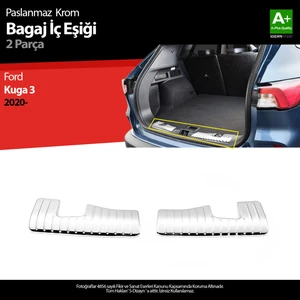 Ford Kuga 3 Krom Bagaj İç Eşiği 2 Prç. 2020 Üzeri A+ Kalite