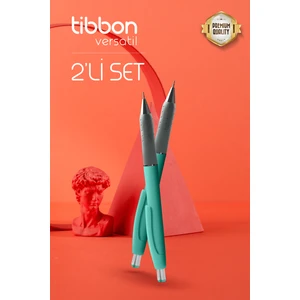 Versatil Uçlu Kalem 0.7  mm 2 Li Set Turkuaz