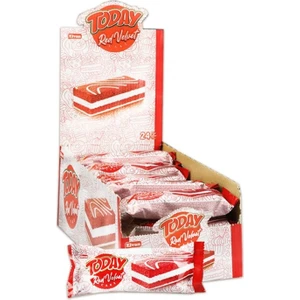 Today Red Velvet Kek 40 Gr. 24 Lü (1 Paket)