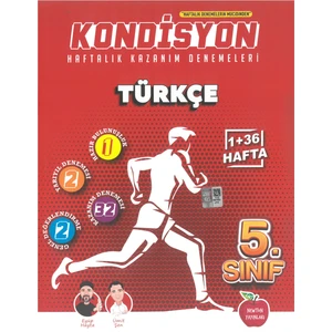 Newton Yayınları 5. Sınıf Kondisyon Türkçe Denemeleri 37 Hafta