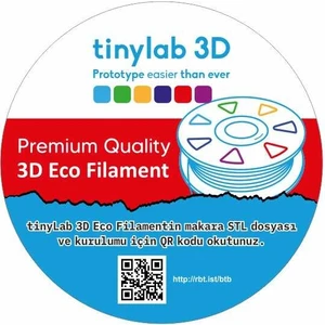 Tinylab 3D Tinylab Eco Pla Filament - 1.75MM Siyah