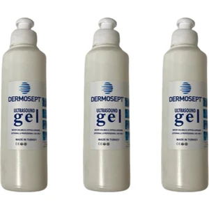 Dermosept - Ultrason Jeli 250 ml - 3 Adet
