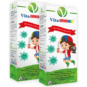 Vitaimmuneo Multivitamin Ve Multimineral Içeren Şurup 150 Ml X 2 Adet