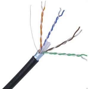 Cat6 Kablo 1 Metre Siyah Jaksız