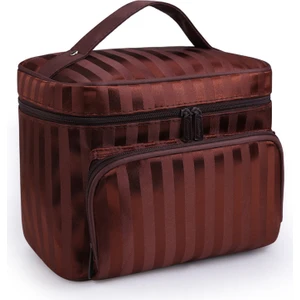 Suihan Tribe Kozmetik Çantası Su Geçirmez Taşınabilir Makyaj Çantası Kozmetik Saklama Çantası (Yurt Dışından)