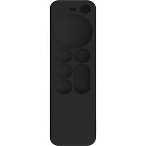Tv 4K 2. Nesil Siri Uzaktan Kumanda Için Anti-Kayıp Koruyucu Kılıf Anti-Dayanıklı Silikon Darbeye Dayanıklı Kapak (Siyah) (Yurt Dışından)