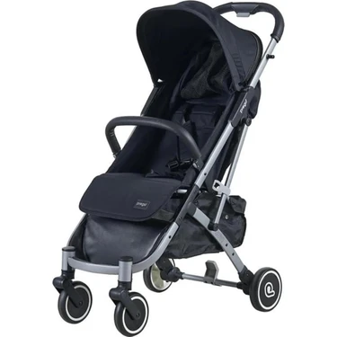 Prego 2024 Covi Standart Bebek Arabası Siyah 22 kg Taşıma Kapasitesi ve Tek Elle