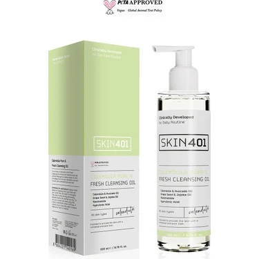 SKIN401 Calendula Pure & Fresh Cleansing Oil 200