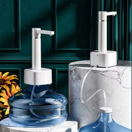 Tip 09 220V 4W Elektrikli Su Sebili Otomatik Su Şişesi Pompası Tabanlı Namlulu 3 Vitesli Ev Masası Akıllı Su Pompası USB Şarj (Yurt Dışından) modelleri