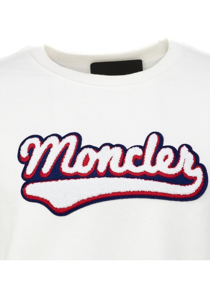 Erkek Mevsimlik Monch Pamuklu Kumaş İki Iplik Sweatshirt Logolu Model Regular Fit modelleri