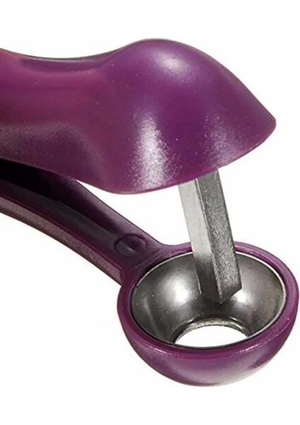 Mor Kiraz Meyve Mutfak Pitter Sökücü Zeytin Tarağı Çukur Kaldırmak Aracı Tohum Gadge Meyve ve Sebze Araçları Kiraz Pitter (Yurt Dışından) fırsatları