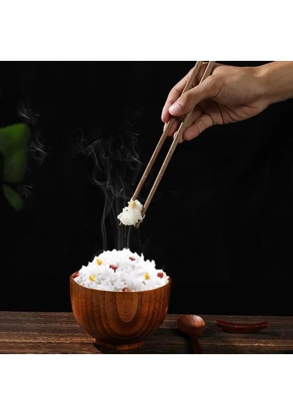 10 Çift 03 10 Çift Kullanımlık Çin Masif Ahşap Çubuklarını Kaymaz Japon Çubuklarını Suşi Gıda Çubukları Sofra Hediye Mutfak Aletleri (Yurt Dışından)