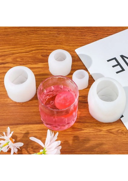 D 3D Gül Çiçek Kalıp Silikon Pişirme Kalıp Buz Küpü Kalıp Buz Kalıbı Ev Mutfak Fondan Kek Dekorasyon Pasta Aracı Pişirme Kalıp (Yurt Dışından) indirimleri