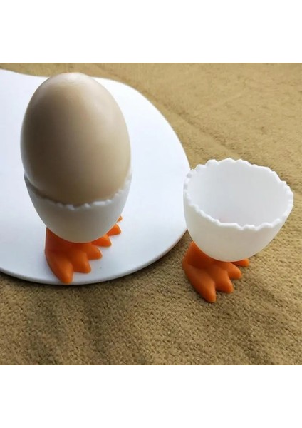 Sarı Sevimli Yumurtalık Tutucu Yumurta Açacağı Ayırıcı Haşlanmış Standı Tavuk Ayağı Yumurta Tepsisi Eğlenceli Çatal Bıçak Takımı Mutfak Gereçleri Alet Ev Dekor Için (Yurt Dışından) indirimleri