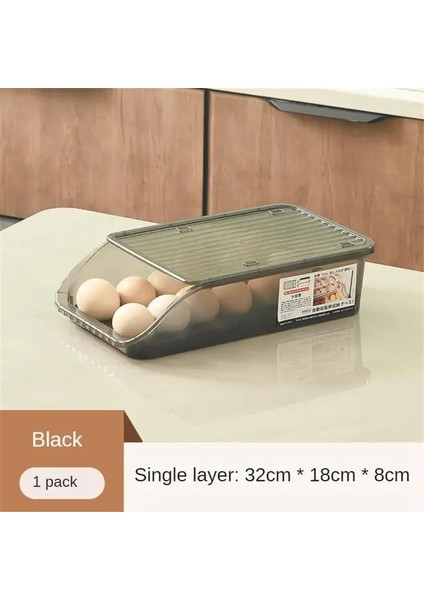 05 30 Izgaralar Yumurta Saklama Kutusu Dönen 3 Katlı Yerden Tasarruf Sağlayan Yumurta Konteyner Ev Mutfak Tutucu Alet (Yurt Dışından)