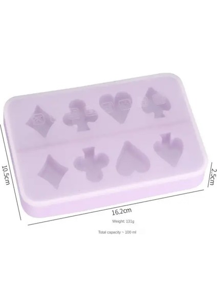 Mor Buz Kalıp Silikon Ev Buzdolapları Kapaklı Hızlı Dondurucu Gıda Sınıfı Buz Yapma Mutfak Yaz Aletleri (Yurt Dışından)