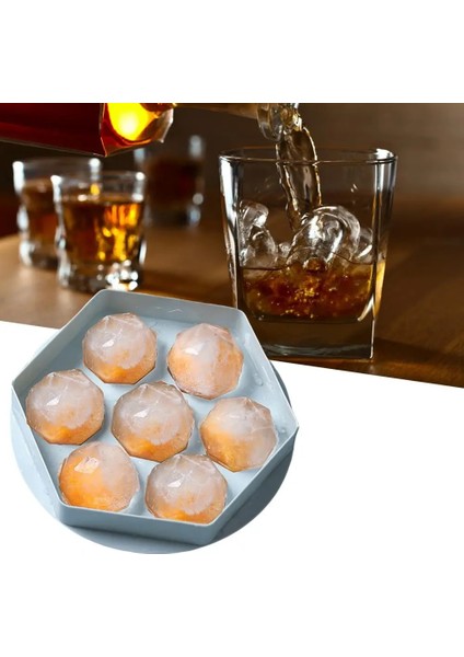 Pembe Dikdörtgen Buz Kalıbı 2 Renk Buz Topu Makinesi Hafif Hızlı Bırakma Faydalı Viski Kokteyl Buz Küpü Formu (Yurt Dışından) indirimleri